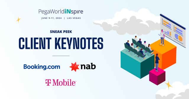 etibby1's tweet photo. Time to learn, time to network, time to transform - Join us at PegaWorld iNsights 2024 - From global industry leaders to AI visionaries and beyond, catch a glimpse of our groundbreaking speakers ready to take the mainstage this June. Be sure to stay... https://t.co/Uy9yUvGJ6B https://t.co/U4P4DHkltu