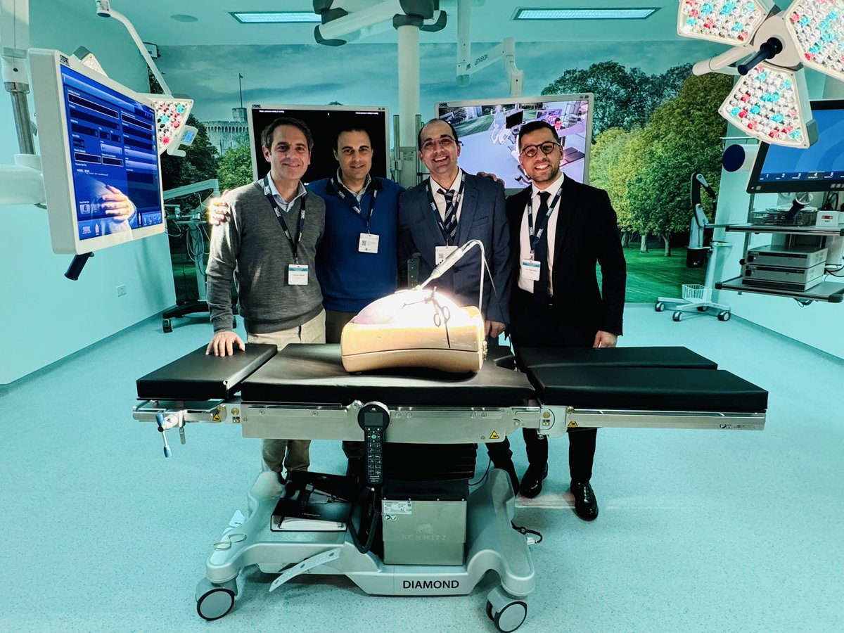 From UK 🇬🇧 , to Spain 🇪🇸 to Italy 🇮🇹 sharing surgical techniques at the Karl Storz Centre #IBDSurgery