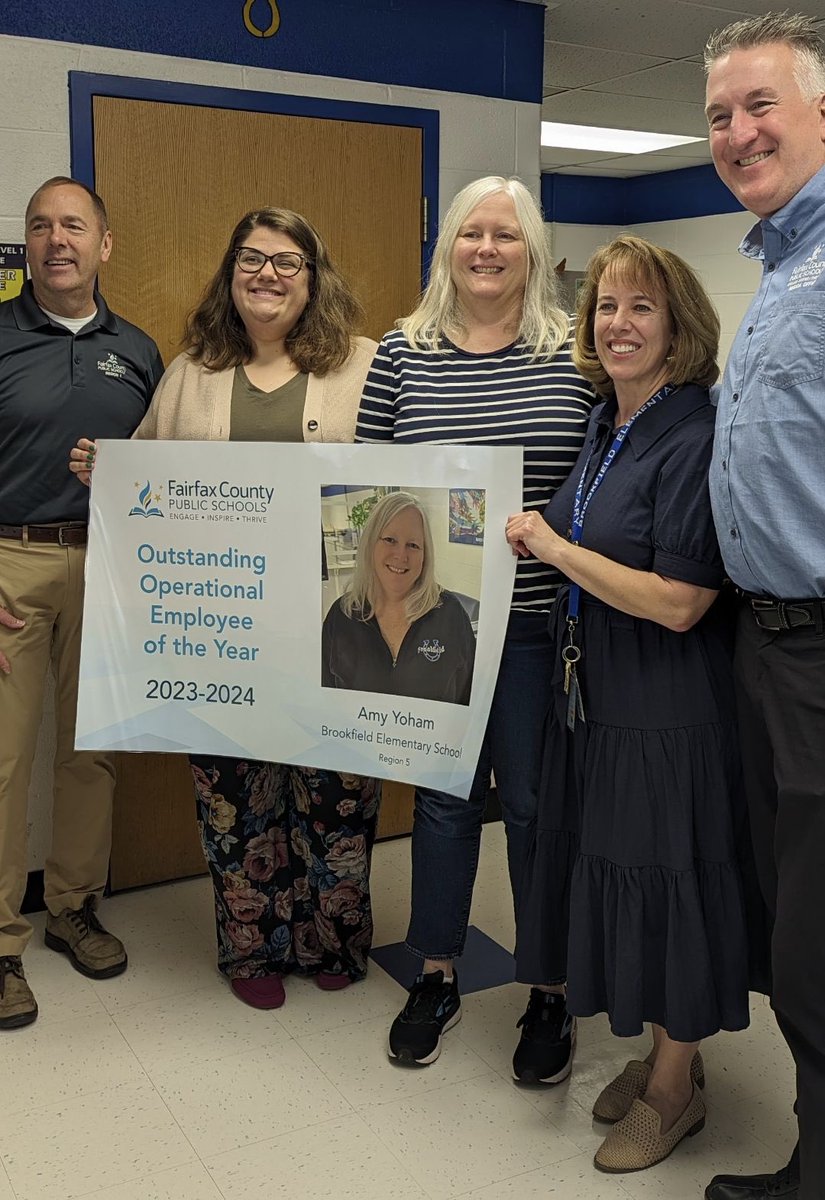 Ellen Mukai (@ehmukai) on Twitter photo Congratulations Amy Yoham, <a href="/BrookfieldES/">Brookfield School</a> Outstanding Operational Employee, who was selected as the <a href="/FCPSR5/">FCPS Region5</a> nominee! We are so proud of you! ❤️ Congratulations Amy Yoham, <a href="/BrookfieldES/">Brookfield School</a> Outstanding Operational Employee, who was selected as the <a href="/FCPSR5/">FCPS Region5</a> nominee! We are so proud of you! ❤️