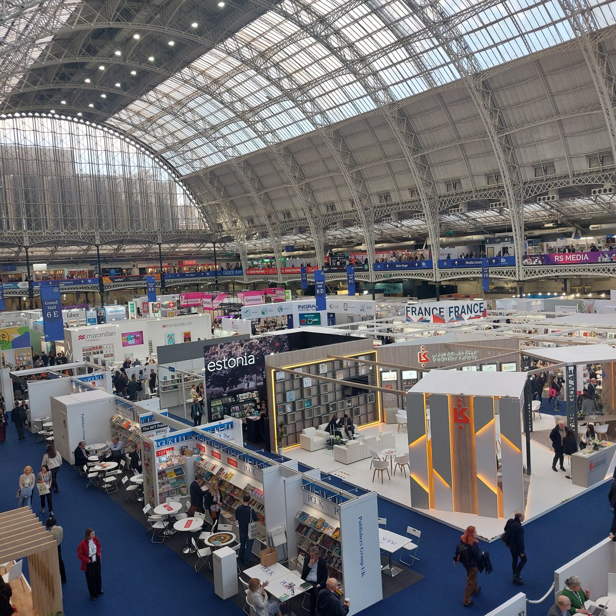 A great day at the London Book Fair catching up with clients and publishers. It's so nice to see everyone after so long and we love seeing all the brilliant non-fiction books coming out in 2024! #LBF2024 #LBF24
