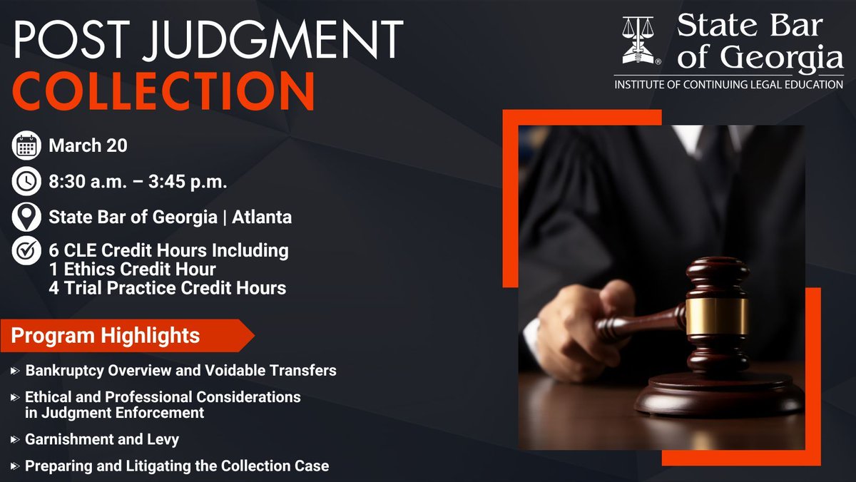 State Bar of GA ICLE tweet media