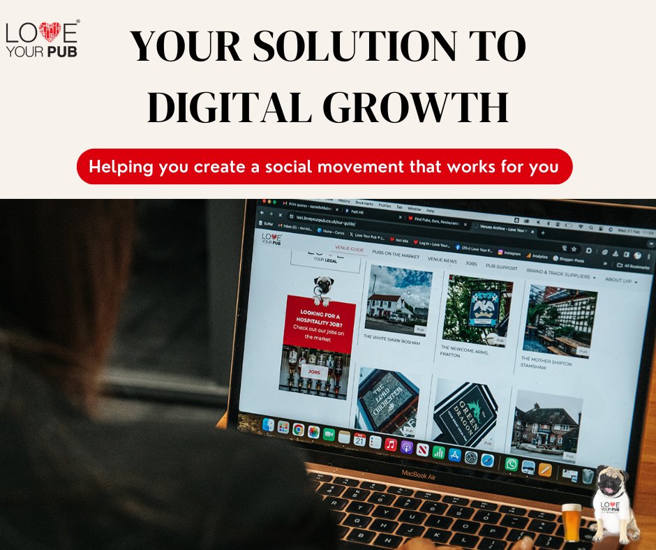 ✨ Stand out from the digital crowd ✨ 

Our team are on hand to help manage your social media accounts with high quality and engaging content! Get in touch and let's take your online success to the next level!

#loveyourpub #followpierre #digitalmarketing