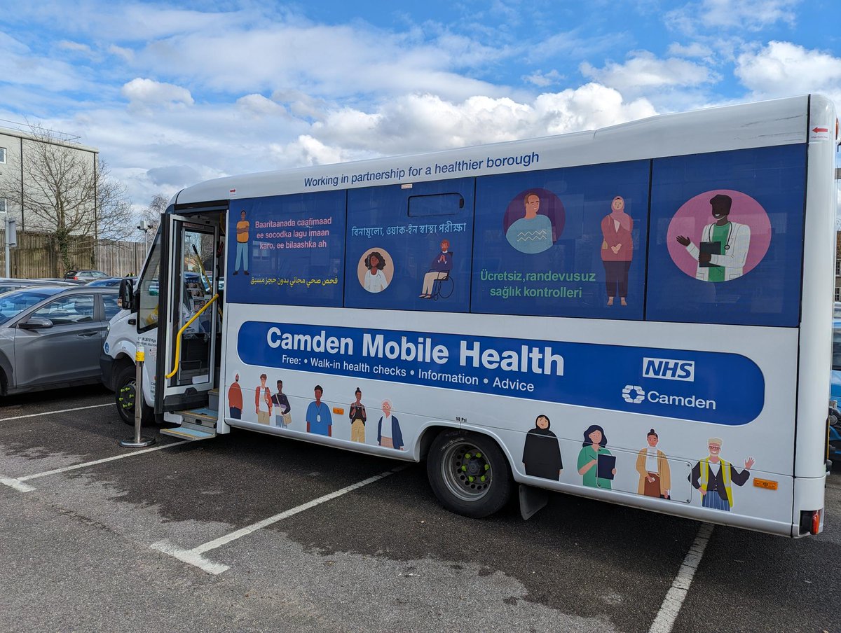 The North Central London training hub arranged for a wellbeing bus to visit staff at Barnet Hospital today. Staff received health checks, including blood pressure monitoring, diabetes screening and lifestyle advice, and information on mental wellbeing from a team of clinicians.