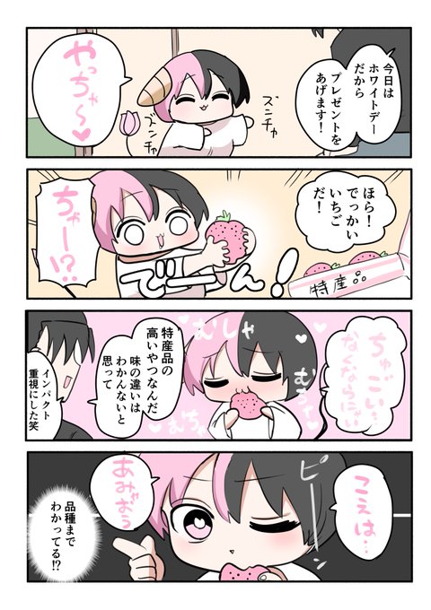 ハーフサキュバスとホワイトデー 