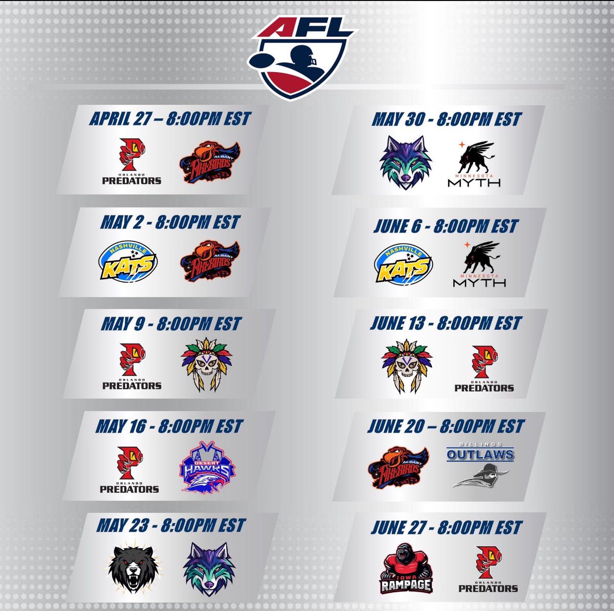 Chalm76's tweet photo. Powered by @HUMBLPay!!#TheAFLisBack #AFL2024 #AFLonNFL
#HUMBL #HMBL #Fintech #Web3 #Verified #Web3Community #ESPN #NBC #YahooSports #BarstoolSports #NFL
https://t.co/TZZK1G7q7m https://t.co/dygM1YwUgj