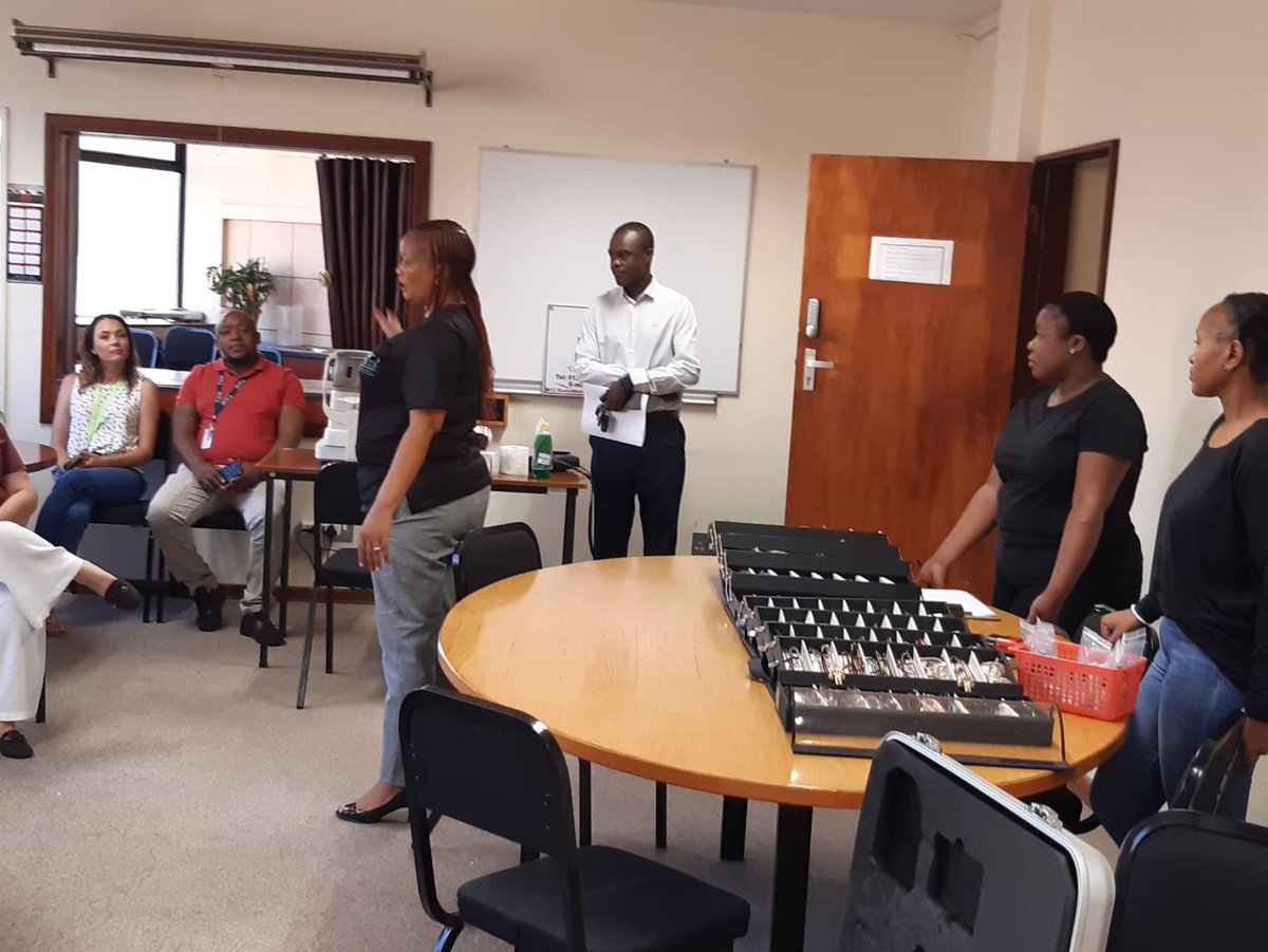 As part of the Workplace Eye Wellness Awareness Month, Necsa invited a team of experienced Optometrists onsite to conduct free eye testing for employees #TeamNecsaGroup