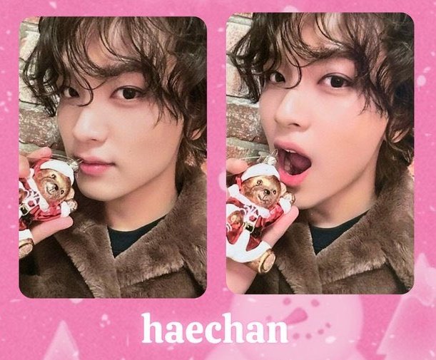 wtb lfs nct 127 ph ☆ haechan and taeyong pink christmas pcs — can