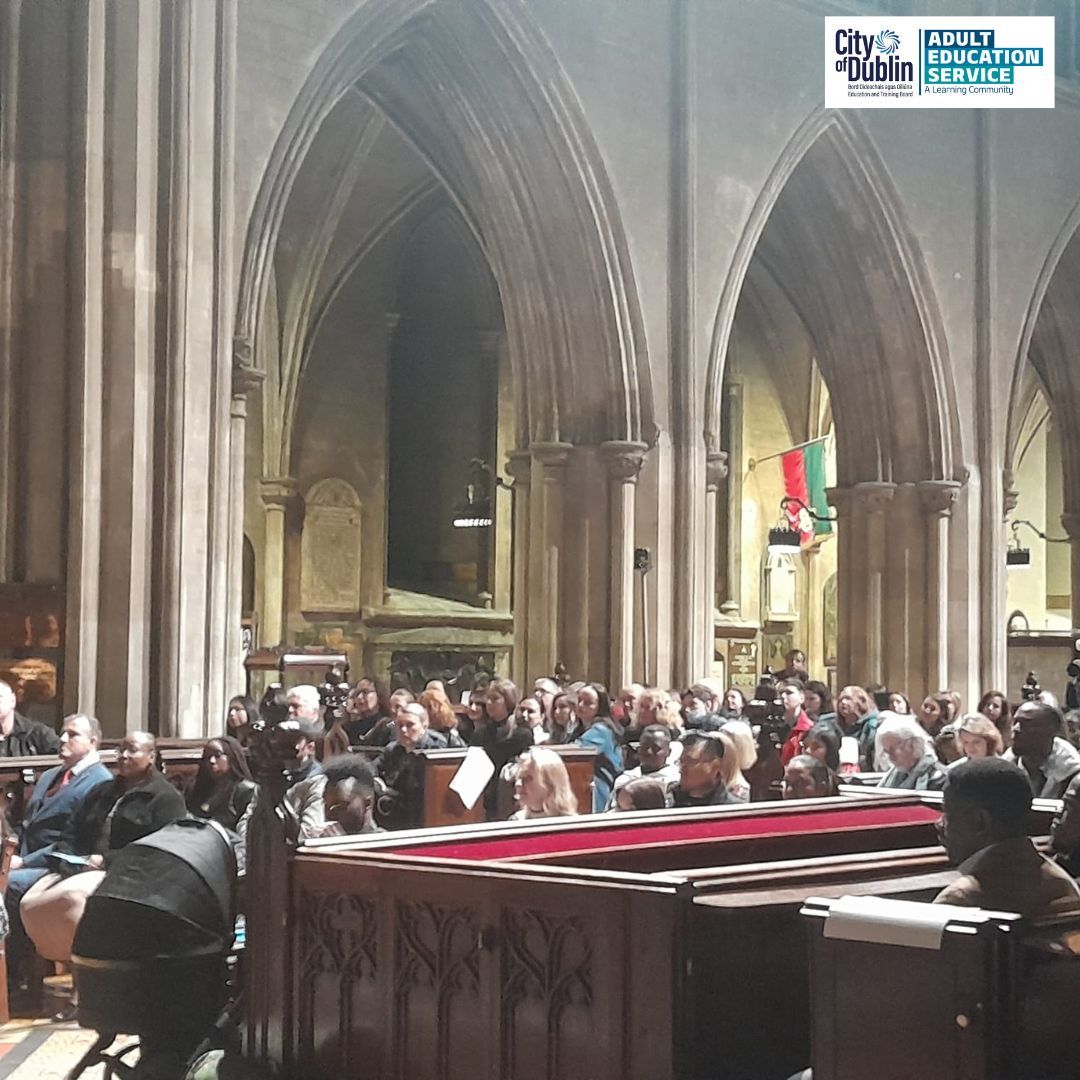SIC_AdultEd's tweet photo. A very proud moment for the team at South Inner City Dublin Adult Education Service, as we celebrated our wonderful graduates at their ceremony last night in St. Patrick's Cathedral.
Huge congratulations to all!
@CityofDublinETB
#AdultEducation #LifeLongLearning #FETforall https://t.co/ZAquuUu8wf