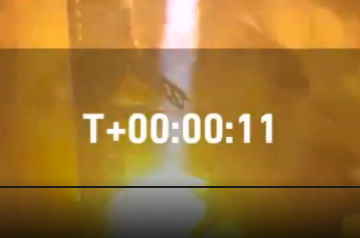 Stage zero: 6 
Once again,  tail flame was sprayed onto the ring of the zeroth stage. We  have seen this on every flight.  
Despite the fact that SpaceX claimed that starship should take off vertically, it is still reasonable to assume  such behavior is intentional.
#IFT3 #SpaceX
