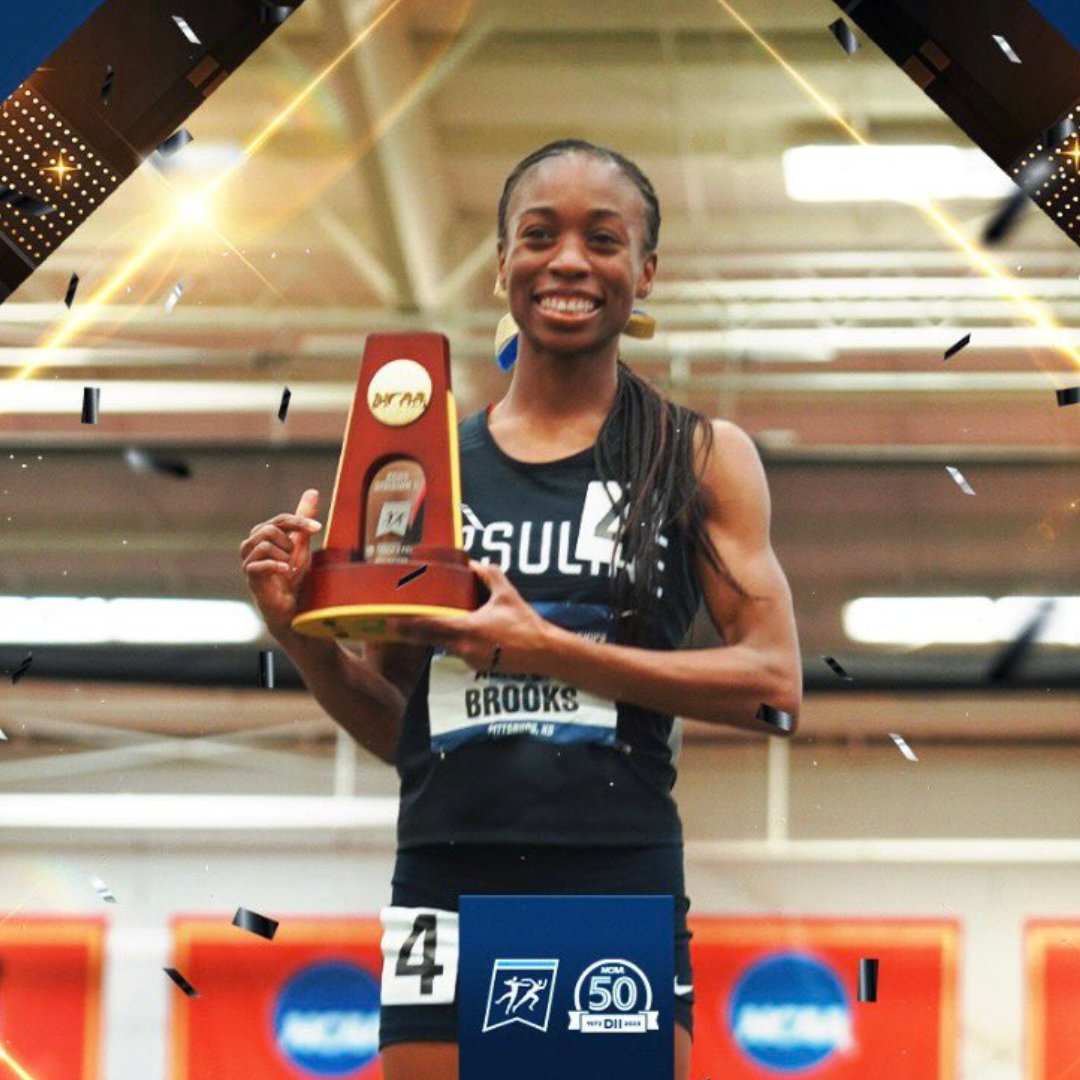 We love to see it! Congratulations to Heights High graduate and Ursuline College Track &amp; Field athlete, Alaysia Brooks! Last Saturday, Alaysia raced in the 800M finals and finished first overall in 2:06.97 to be titled the NCAA 800M Champion. We are so proud of you #HeightsProud