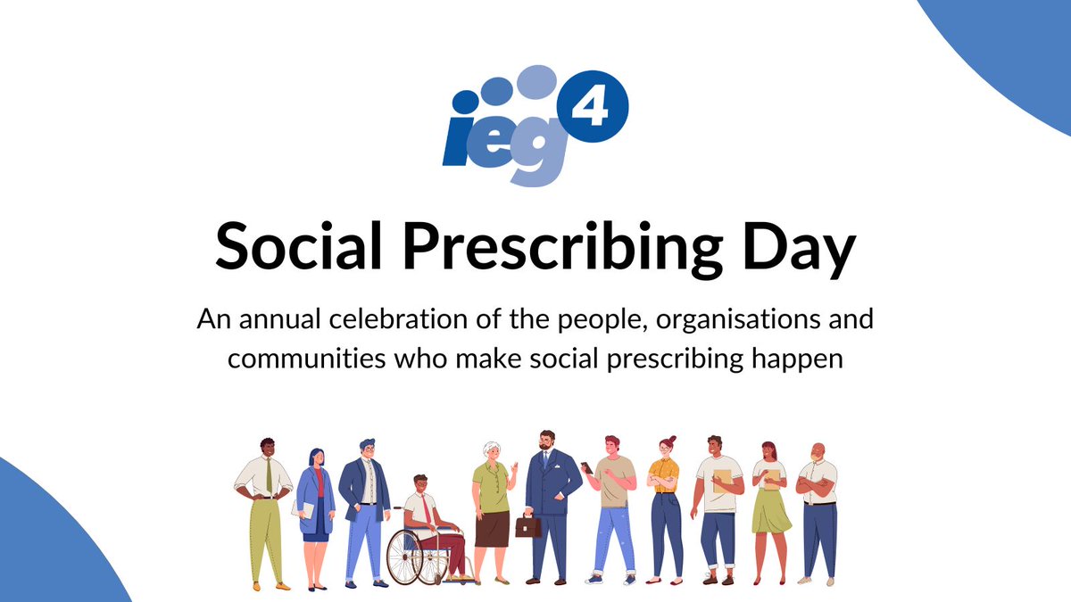 Today we celebrate #SocialPrescribingDay and the holistic healing powers of social connection. We also celebrate all the individuals and organisations that allow this to happen within communities, find out more on social prescribing with @NASPTweets