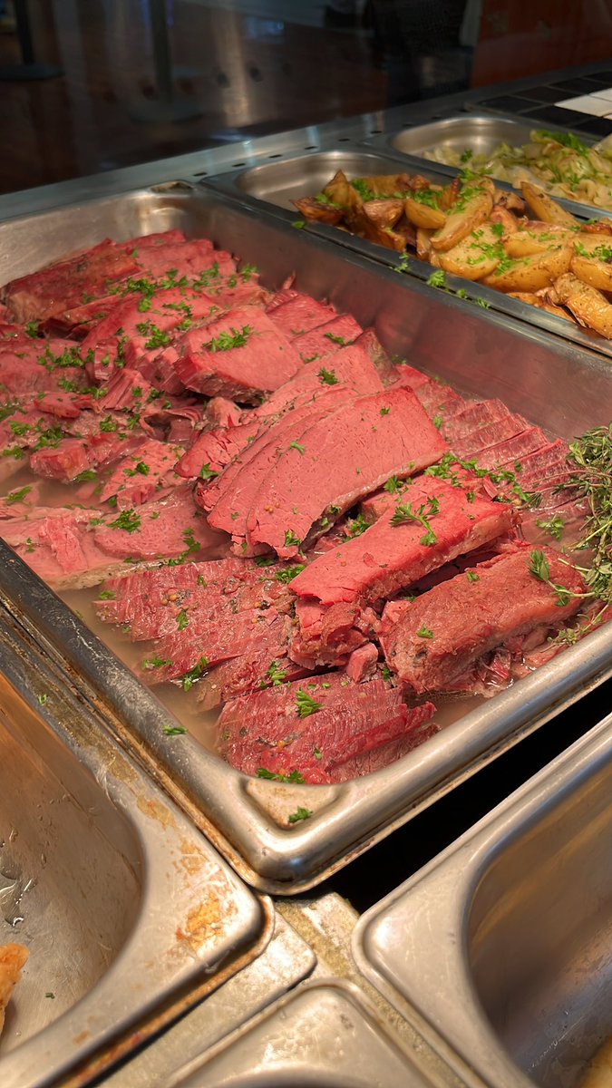 ccbcdining's tweet image. Corned Beef and Cabbage today at CCBC Essex.  All for $9.99