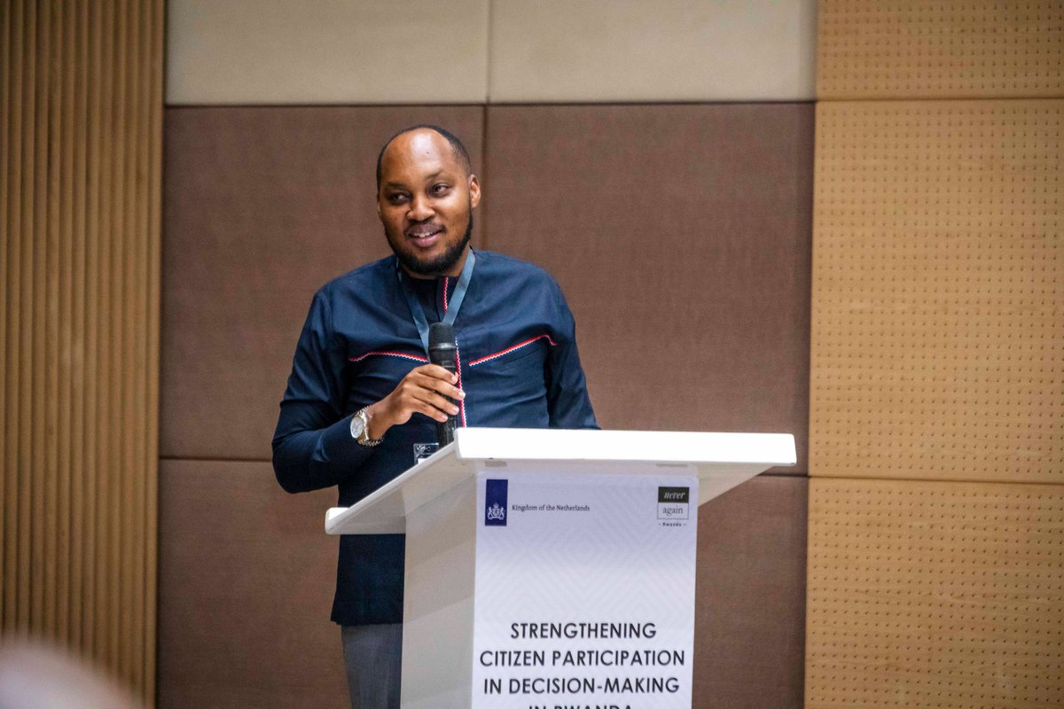 We have officially concluded our conference on 'Strengthening Citizen Participation in Decision-making in Rwanda'. During his closing remarks, our ED @JosephRyarasa shared his gratitude acknowledging participants for providing valuable contributions and insights. @RwandaLocalGov