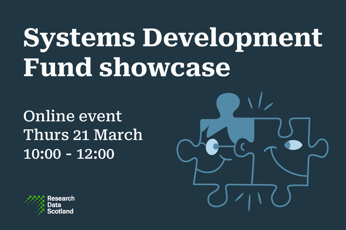 Last chance to RSVP👩‍🔬 Join us online on Thurs 21 March to learn about the projects delivered by the Scottish Regional Safe Havens through our Systems Development Fund. Register to attend👇🔗 events.teams.microsoft.com/event/56bf19df…