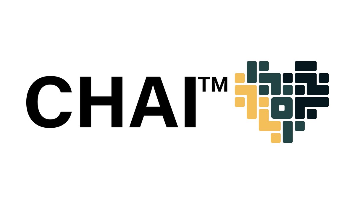 The Coalition for Health AI (CHAI) is thrilled to introduce its initial cohort of founding partners, committed to advancing our mission of safe and accessible #AI-based health solutions for all. tinyurl.com/mtzayuwf @CHAI_nonprofit 1/3