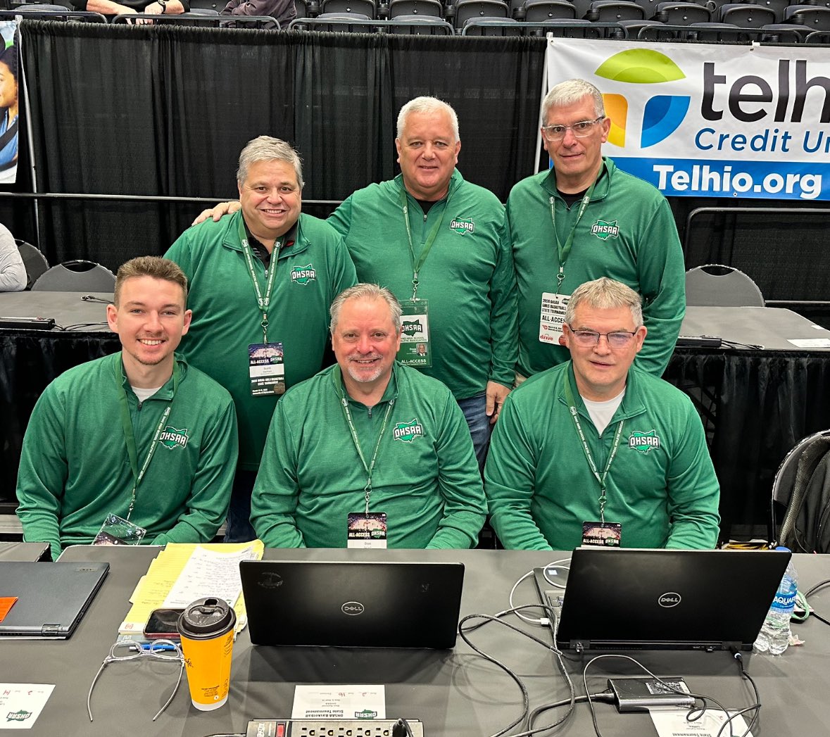 Today we honor my friend and colleague Mark Harden and the @AvesAthletics Community wearing green to kickoff <a href="/OHSAASports/">OHSAA Sports</a> Girls Basketball State Championship Weekend.