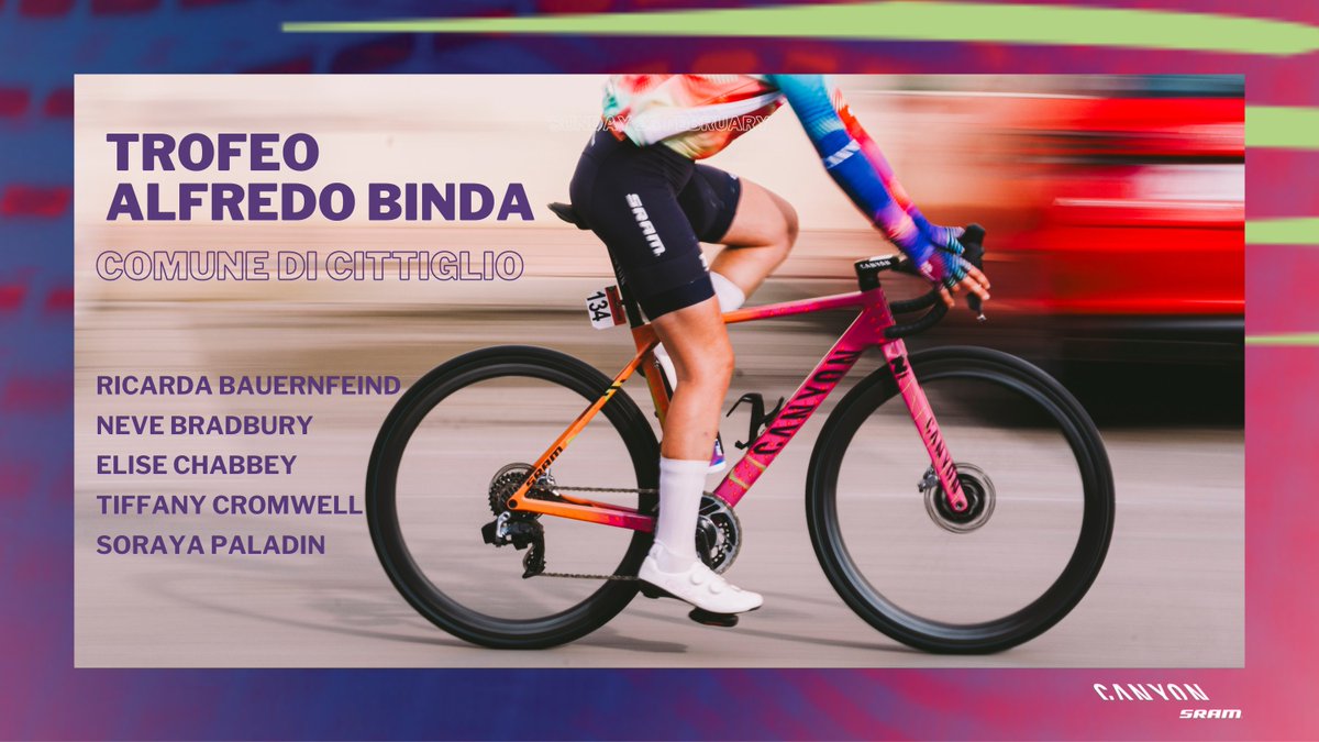 Back to Italy 🇮🇹 for Sunday's #TrBinda.

Read more: wmncycling.com/trofeo-binda/

#TakeTheLead