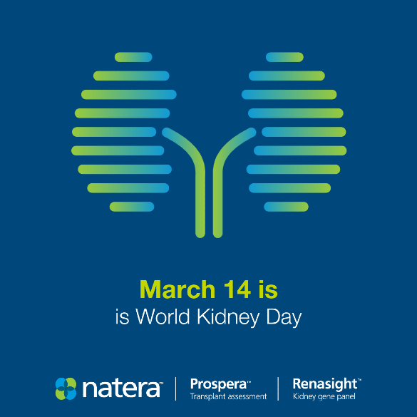NateraNeph's tweet photo. 10% of the 🌎 population is affected by #ChronicKidneyDisease. We remain committed to empowerment through genetic testing to help ensure people living with CKD &amp; their families have the information needed for a healthier future. Learn more: https://t.co/p10ZlRq7NG #WorldKidneyDay https://t.co/ka5JlTUqe0