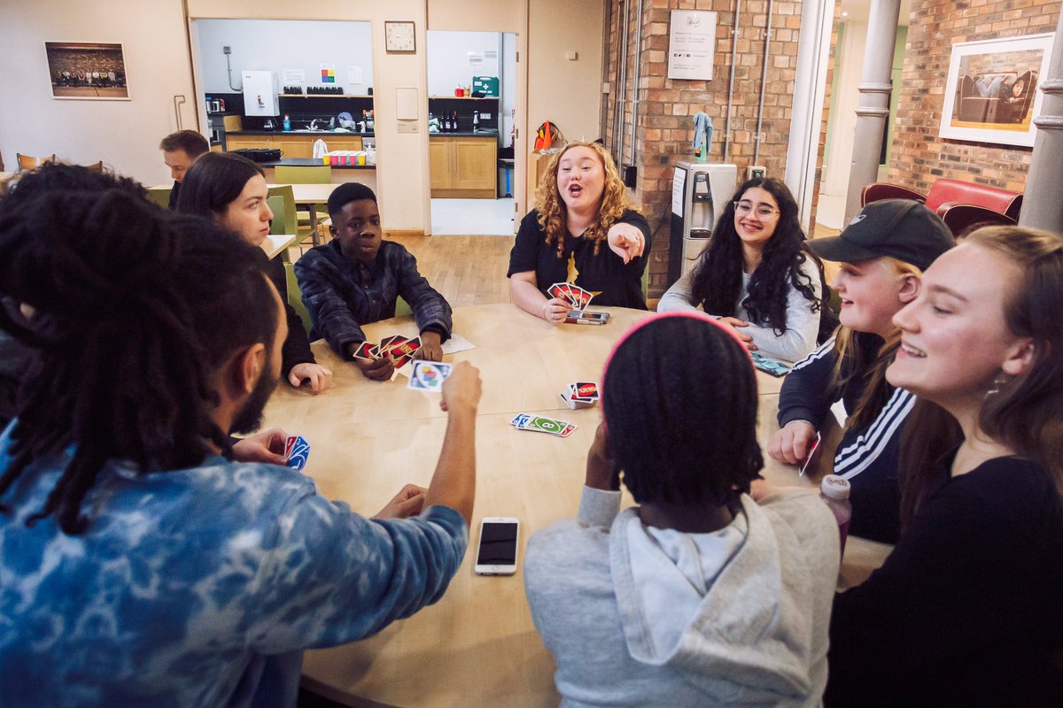 Some behind the scenes pics from our Bradford Voices Young People’s Showcase. Featuring a high stakes game of Uno Photography by @tomwoolphoto