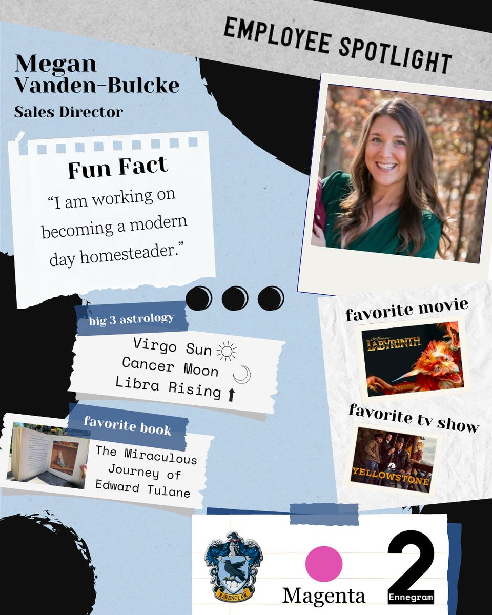 WiTGroupAgency's tweet photo. In this edition of #employeespotlight: We have Megan Vanden-Bulcke, Director of Sales!
Do you have anything in common?
Let us know in the comments!
#WiTGroup #sales #salesdirector #digitalmarketing https://t.co/qCkK8fBiVk