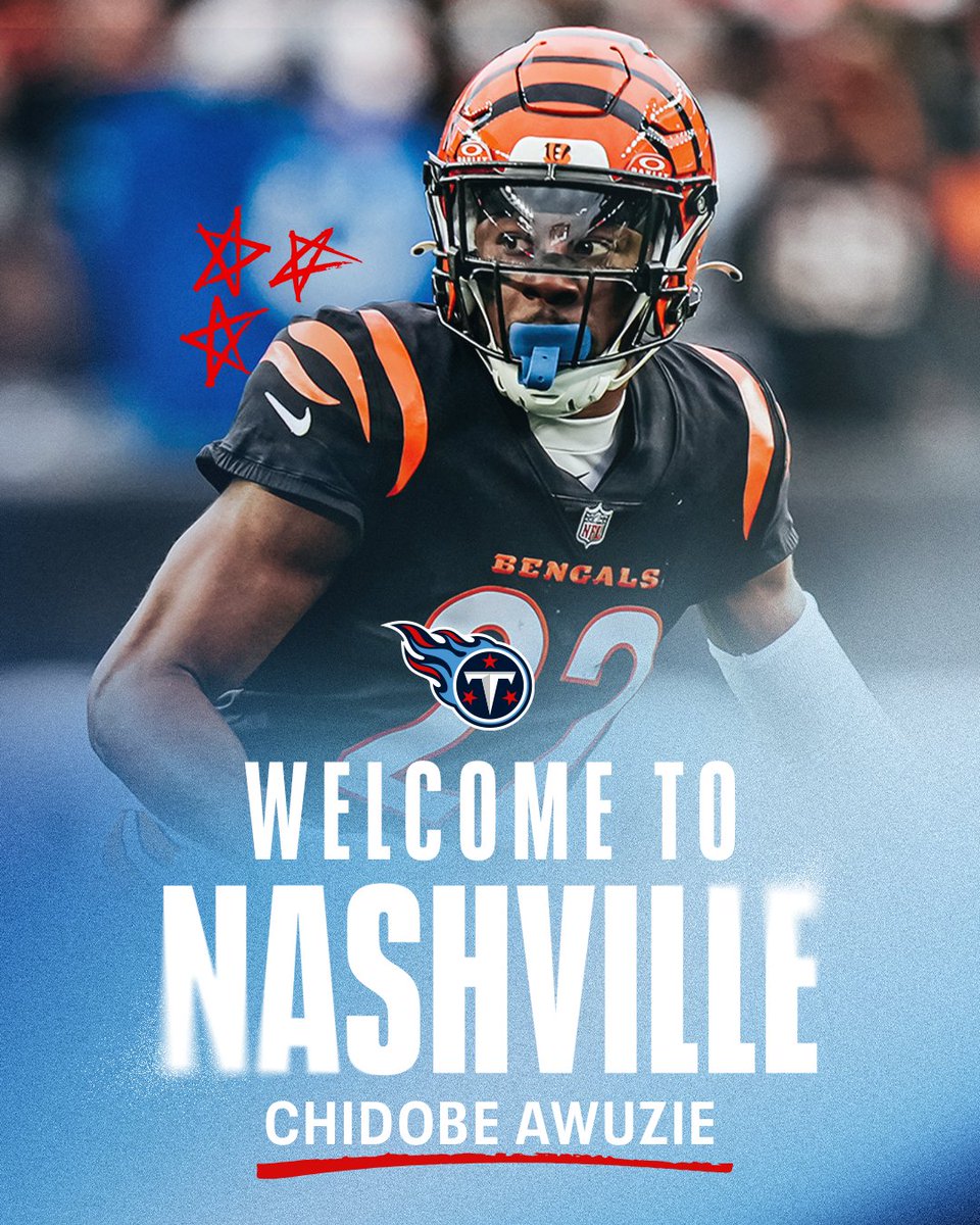 Titans's tweet image. Welcome to Nashville, @ChidobeAwuzie 👋