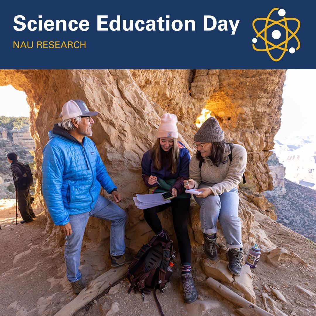 Happy Science Education Day! #nauresearch #stem #science #education #scienceeducation