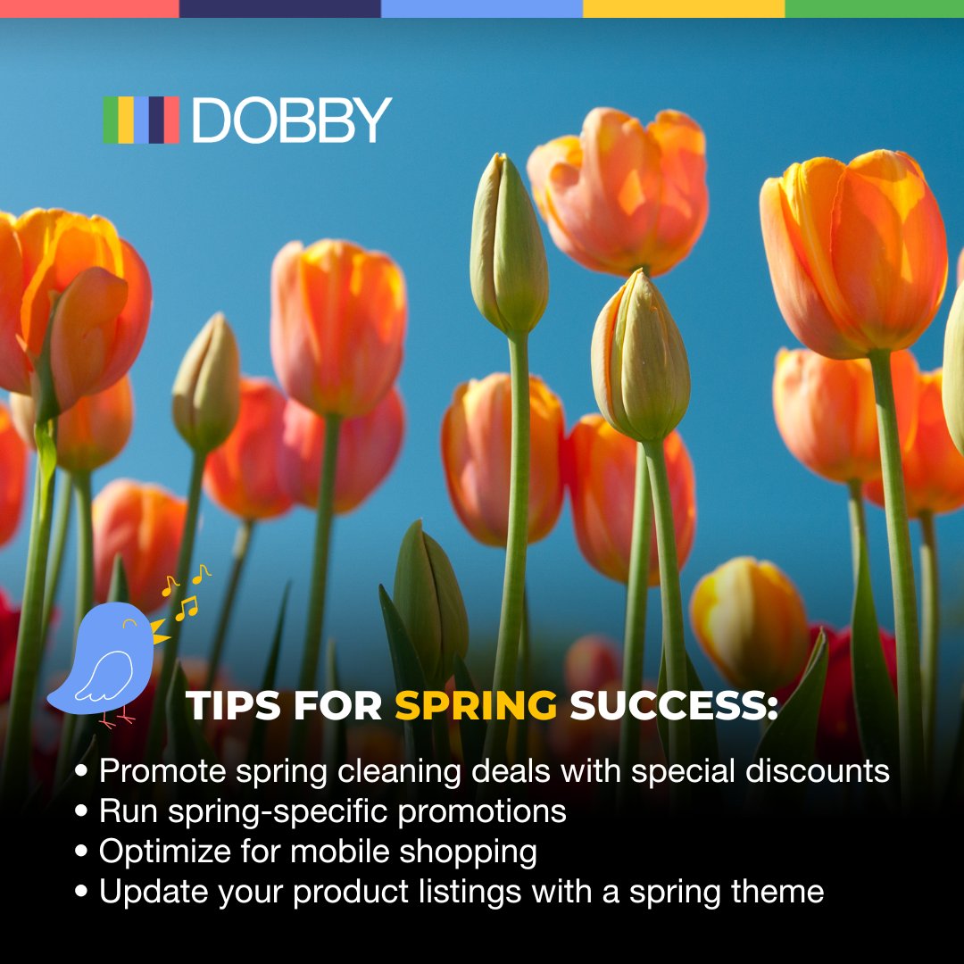 DobbyAds's tweet image. Spring into success with these tips from Dobby Ads! 🌷💼 Don&apos;t miss out on maximizing your sales this season. 

#DobbyAds #SpringSuccess #AmazonSellers #AmazonFBA #AmazonTips