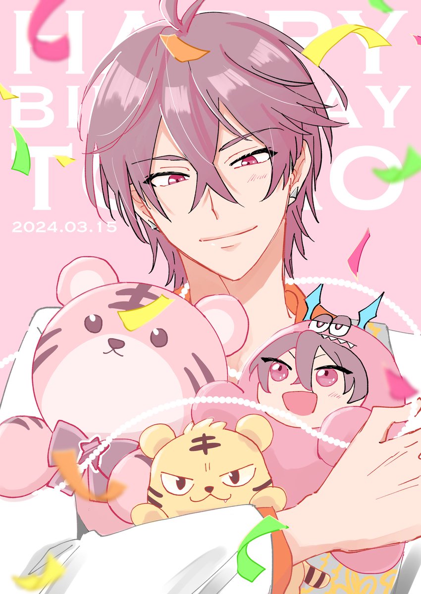 お誕生日おめでとう🐯✨✨✨
#御堂虎於生誕祭2024