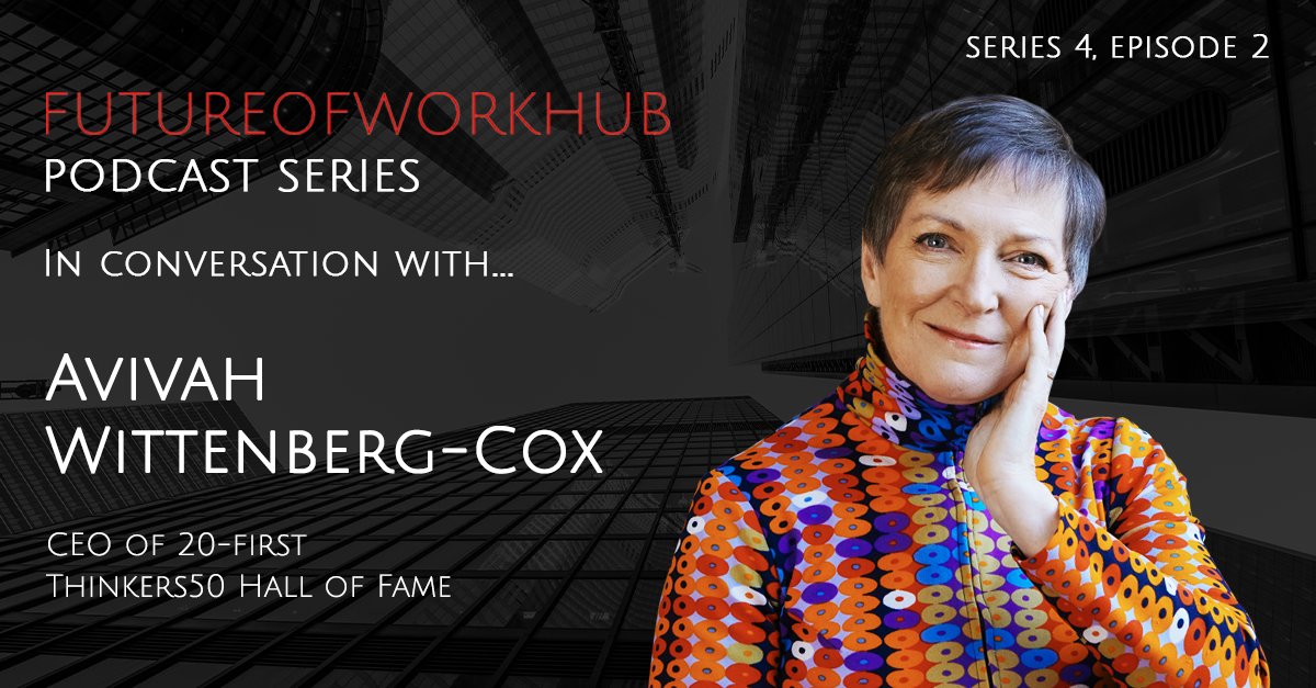Do you have generational balance in your workplace? In this @FutureOfWorkHub podcast @PenarthLucy & @A_WittenbergCox, CEO of 20-first, explore the impact of shifting demographics on the labour market & why generational balance should be a business priority.okt.to/jFlKa8