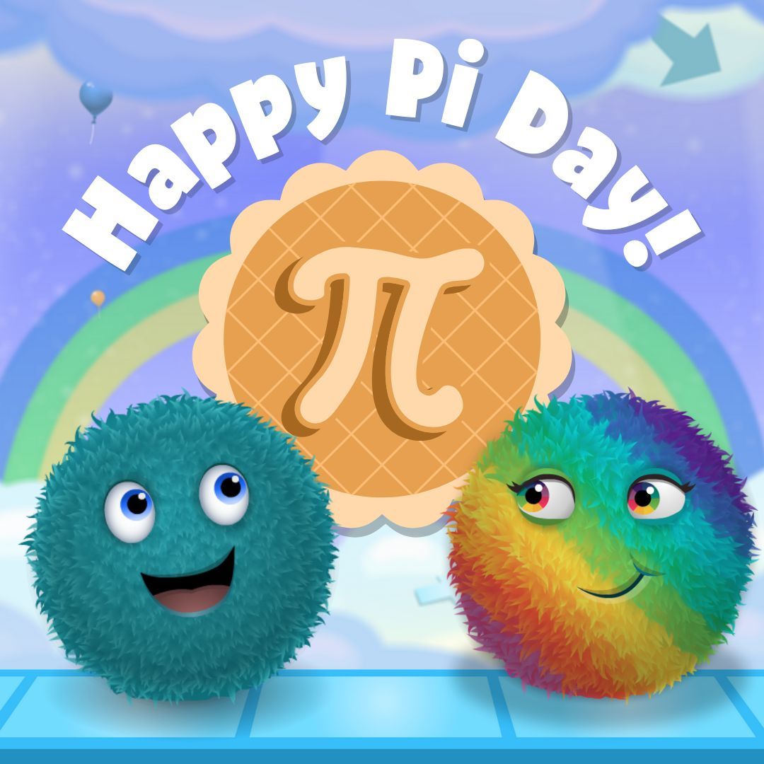 Happy #PiDay! 🥧 Did you know that pie is a favorite treat of the fuzzFamily after a successful day of coding their way around the galaxy?