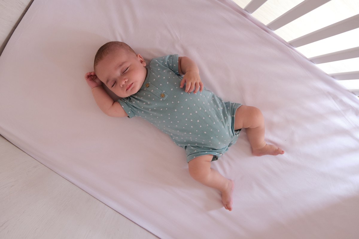 TOPublicHealth's tweet photo. Itโs #SafeSleepWeek! ๐ค
Decorate the room, not the crib! Prioritize safe sleep for your baby by placing them on their back to sleep.
More important safe sleep guidelines: https://t.co/G4Ce4IfHGV https://t.co/7pMsotzIHk