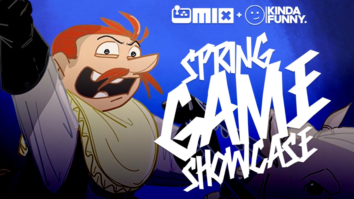 NoodlecakeGames's tweet photo. Hmmm, who could this dashing Frenchman be? 🤔
Tune in to the kickoff showcase of @indieexchange and @KindaFunnyVids' #SpringGameShowcase live TOMORROW at 10:00 AM (PST) to find out! 🥖🤺
https://t.co/qbAK4g3jog
#TheMIX #KindaFunny #newgames #gamereveals https://t.co/336fKWot3X