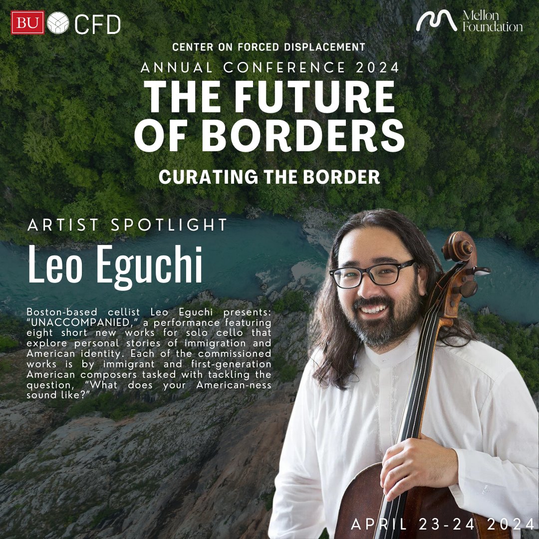 CFD is proud to partner with artists for this year's conference. Boston-based cellist Leo Eguchi has been described as “copiously skilled” (New York Times) with performances that were 'played with passion' (Boston Music Intellegencer). See Leo perform: eventbrite.com/e/815844903067…