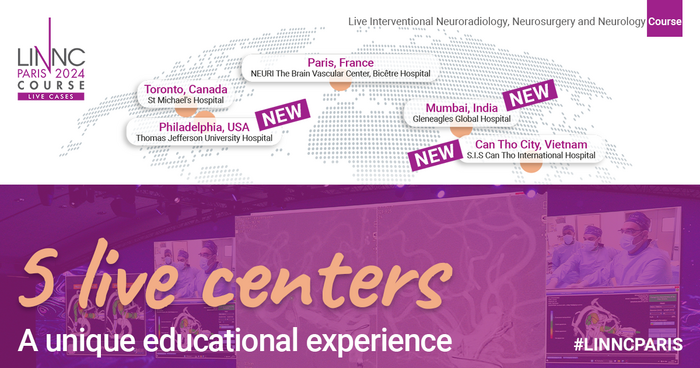 #LINNCParis is renowned for its reflections on clinical cases performed live in hospital during the courses. This year, we'll be in two key centers and three new ones. Discover the live centers of the world's largest INR course! 👉 ow.ly/hCwa50QT29h