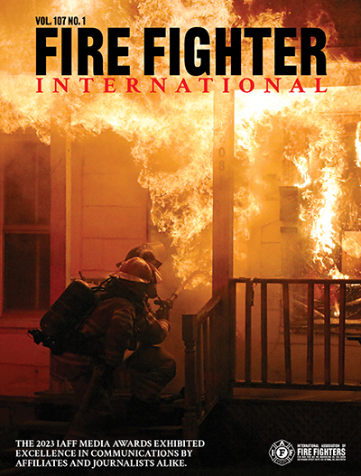 New edition of the #FireFighter International is online. 

Check it out! ➡️ iaff.org/magazine/vol10…