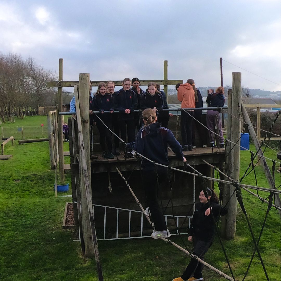 Our year 10s are on a residential in Devon this week, for NCS's Boss It programme! Despite the long journey, our team got stuck straight into the assault course. #LGGSChallenge #NCS @NCS @SkernLodge