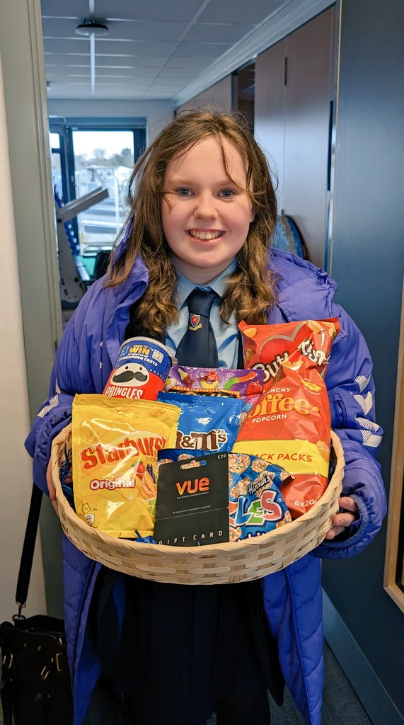 After being entered into a prize draw for our Feel Good, Fell Better week, we have a winner today!! Well done Lily, we hope you enjoy your prize🥳🙏