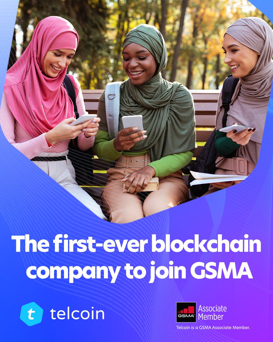 telcoin's tweet photo. Did you know that #Telcoin was the first #blockchain company to join @GSMA? Since gaining Associate Member status in 2018, we have attended numerous Mobile World Congress conferences in Barcelona, Kigali, and Las Vegas. GSMA MNOs will exclusively validate #TelcoinNetwork. https://t.co/Jd8pARKNEq
