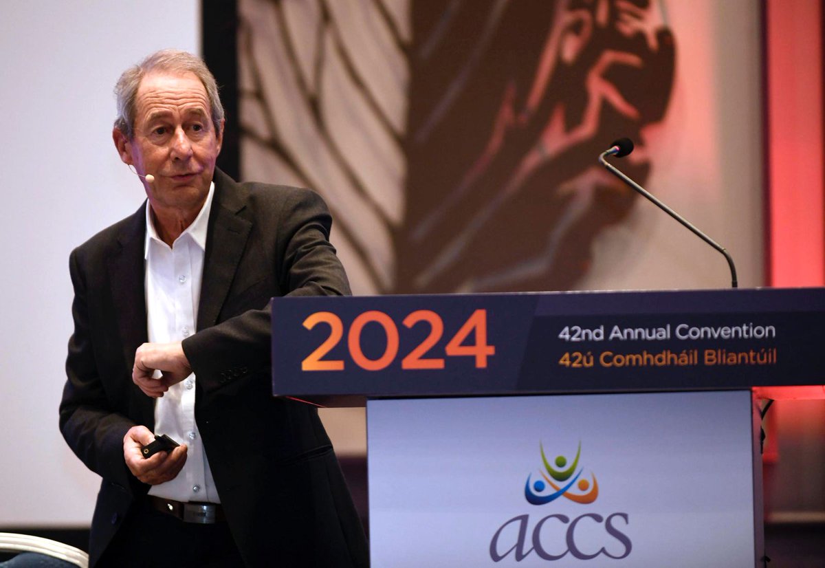 accsirl's tweet photo. Some excellent advice on Emotional Resilience delivered by guest speaker Dr. Harry Barry at #ACCSCon24 https://t.co/C5c4SKdF6I