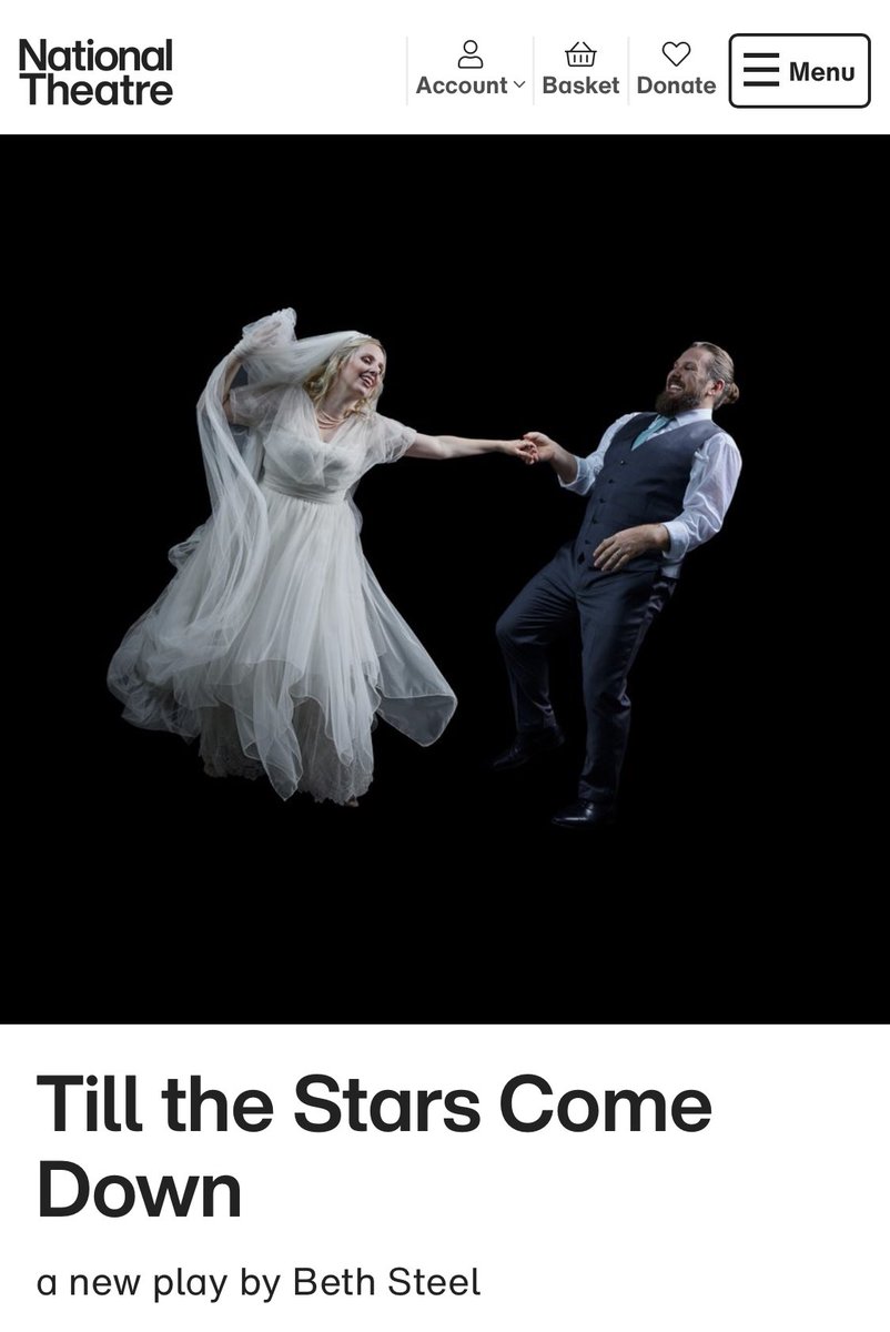 #TillTheStarsComeDown @NationalTheatre bloody brilliant - great to see some brilliantly written parts for women and what a phenomenal cast. Feel exhausted for them