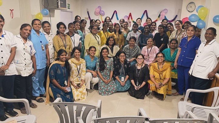 VelloreRadRover's tweet photo. Women of Radiology @OffCMCVellore 🌼
Womens day celebration with a potluck in our department, themed in yellow 🌼⭐️ Dedicated to the strength &amp; perseverance of women world over 🌸🌟💫
#womensday #radiology https://t.co/MHQDh1FEDR