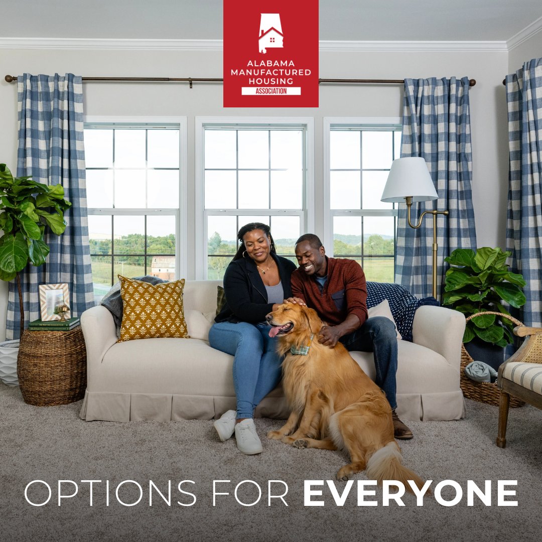From first-time homebuyers to retirees, manufactured housing offers options for everyone. Visit alamha.org to start the search for the perfect home that fits your needs and your budget. 🏡💰 

#AMHA #manufacturedhousing #HomeSweetHome #HousingForEveryone