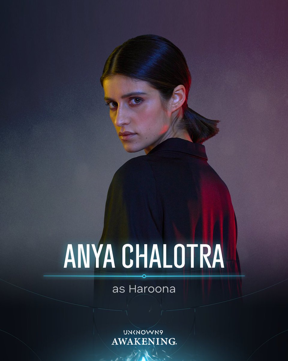 Anya Chalotra lends her voice and likeness to Haroona, the fierce protagonist of Unknown 9: Awakening. bnent.eu/WelcomeToU9A