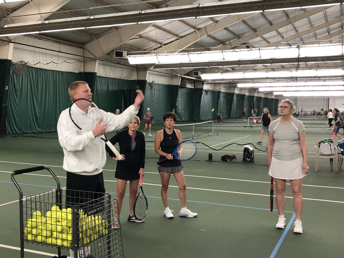NJTLofIndy's tweet photo. Thanks to everyone who took part in our annual Ladies Day fundraiser @IRCTennis East yesterday!

More than 60 supporters played tennis and pickleball, ate delicious food from Wolfies, and participated in our bountiful raffle.

A special thanks to Ladies Day sponsor @IRCTennis! https://t.co/TS3pzssLR2