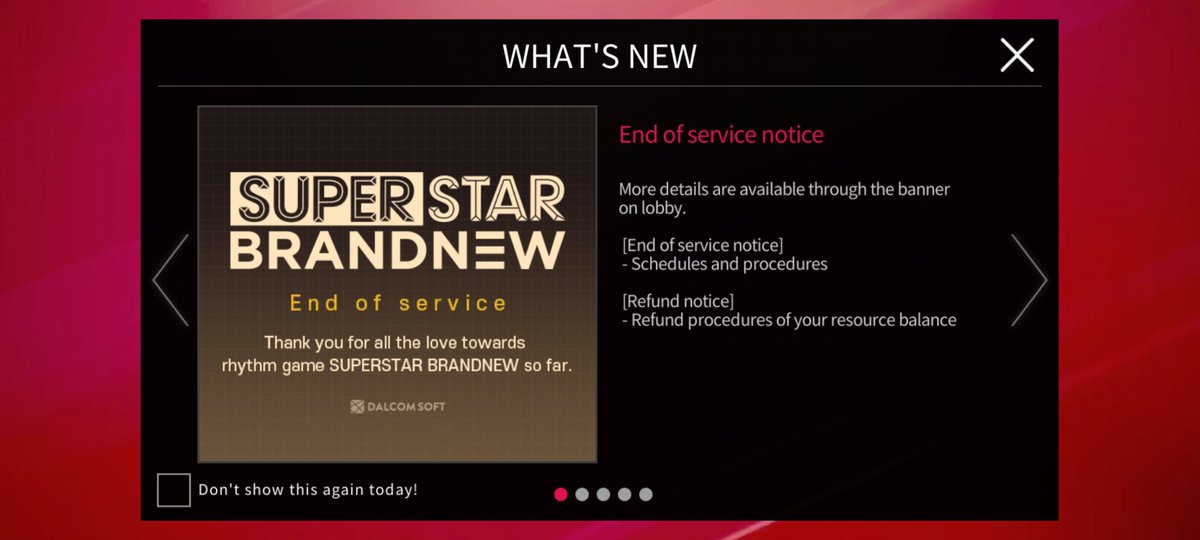 NinmimiX's tweet photo. サービス終了告知(Woollim、P NATION、BRANDNEW)。
ちょっと終わりすぎじゃね?
#SuperStarWoollim #SuperStarPNATION #SuperStarBRANDNEW #SSW #SSPN #SSBN #슈스울 #슈스피엔 #슈스블 #달콤소프트 #Dalcomsoft #서비스종료 #Outofservice #サービス終了 #슈퍼스타 #SuperStar https://t.co/B1coqVPL6W