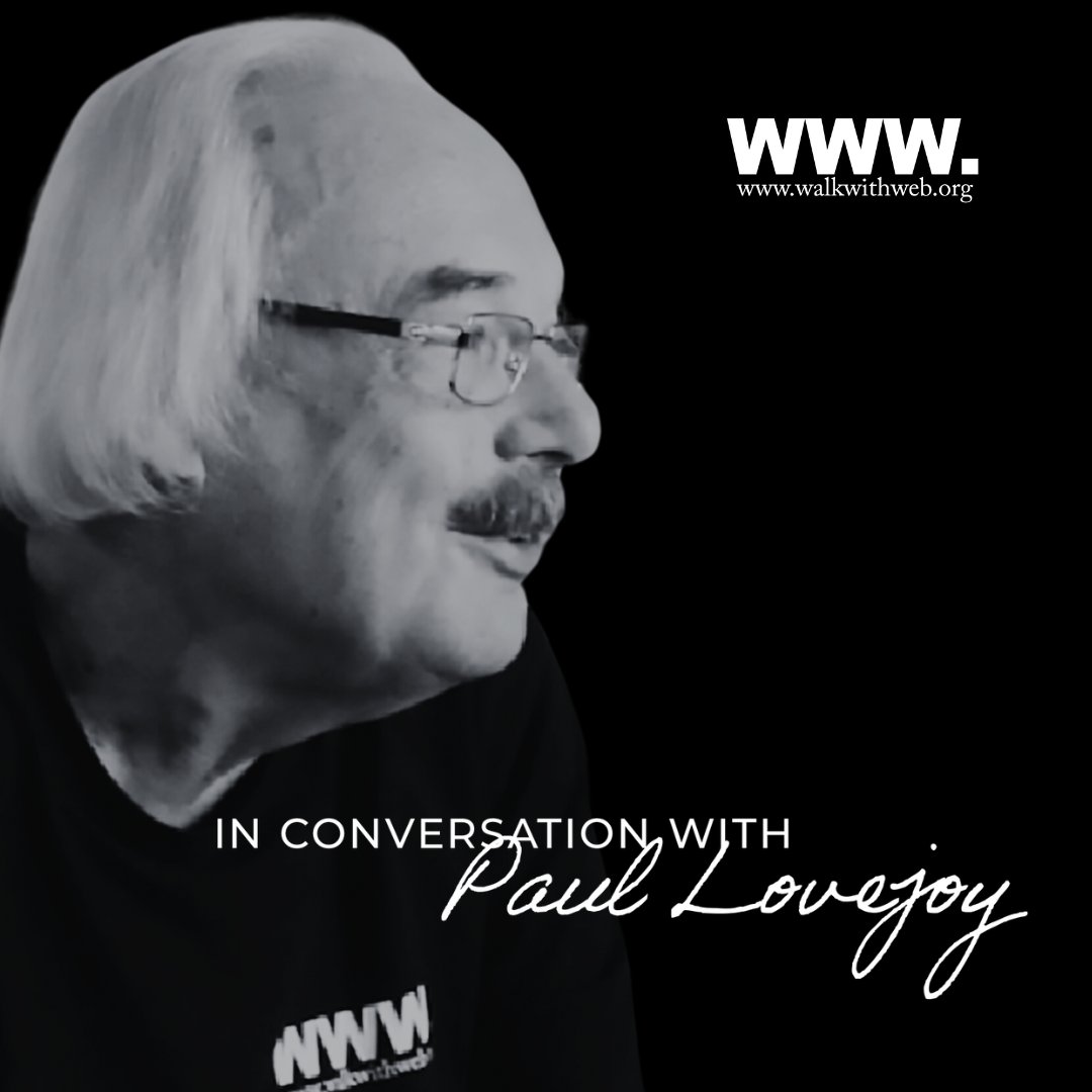Join <a href="/WalkWithWeb/">Walk With Web</a> for the launch of our new documentary series, "In Conversation with Paul Lovejoy" this April 2024! Explore the life and legacy of Prof. Paul E. Lovejoy, a distinguished historian and academician. Subscribe for updates: api.clixlo.com/widget/form/kG… 
#Documentary