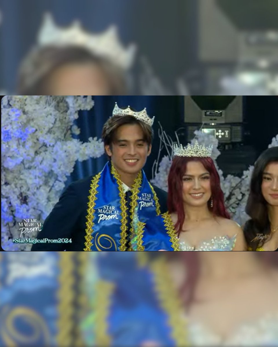 THREE FOR #KDLEX 👑✨

#KDEstrada and #AlexaIlacad won Best Promposal, Close Up Ama-Zinc Couple of the Night, and Prom King and Queen at #StarMagicalProm2024. (📷: Screenshot from Star Magic/YouTube)