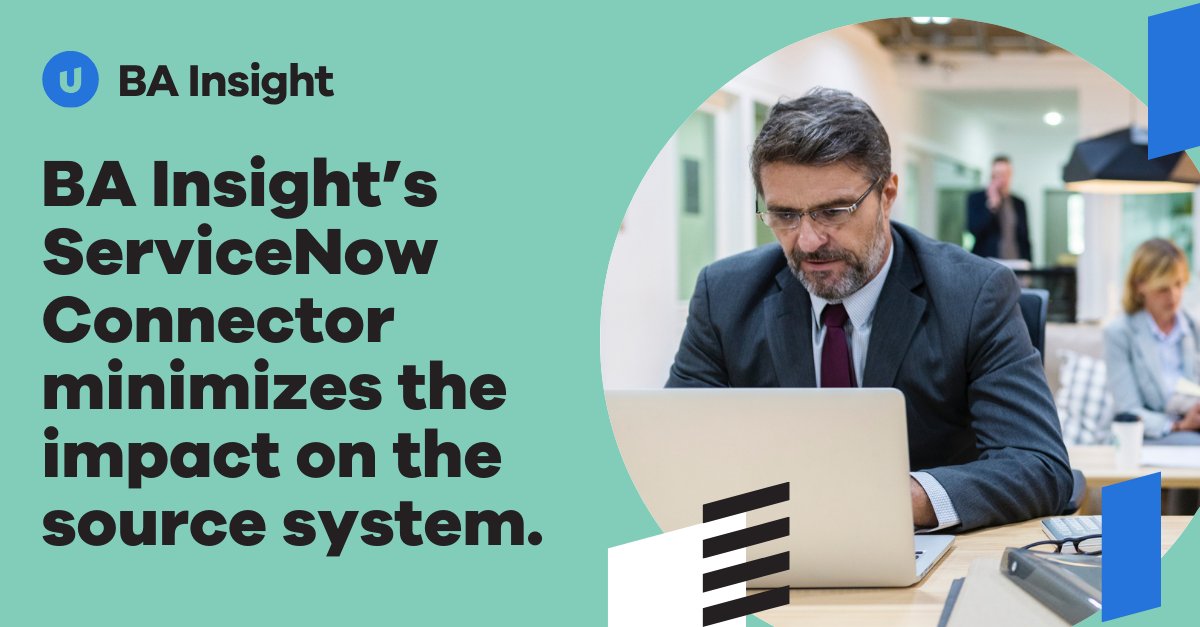 The BA Insight ServiceNow Connector honors the security of the source system. It provides full &amp; incremental crawls, so the users have the latest information available to them at all times. bit.ly/3ufXbTS #UplandBAInsight #enterprisesearch #AI #AISearch #EnterpriseAI