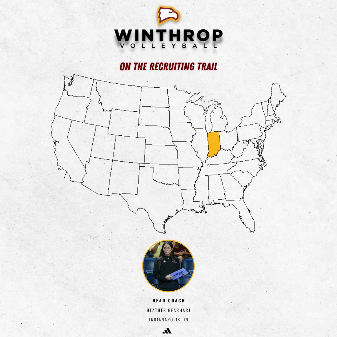 Coach Gearhart is on the road to look for future Eagles in Indianapolis this weekend!🦅

#ROCKtheHILL