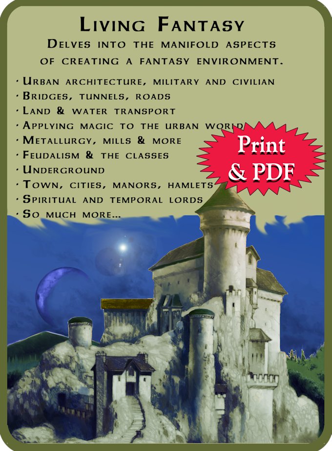 trolllordgames's tweet photo. Get familiar with the basics of setting design 🌎 Living Fantasy contains essays on the many aspects of medieval life, providing you with the building blocks you need to build a vibrant medieval fantasy world.
More Info: https://t.co/6bJyzn8yln
🧵
#garygyax #ttrpg #playcnc #dnd5e https://t.co/vZYMR6PhJp